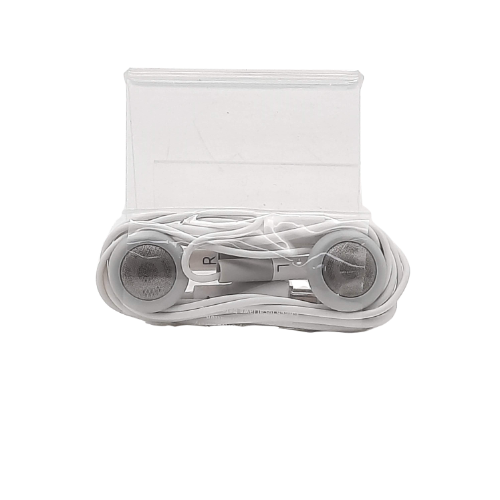 White Wired Earphones - New & Sealed