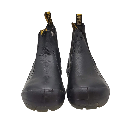 Kings Steel Cap Black Boots Size 10