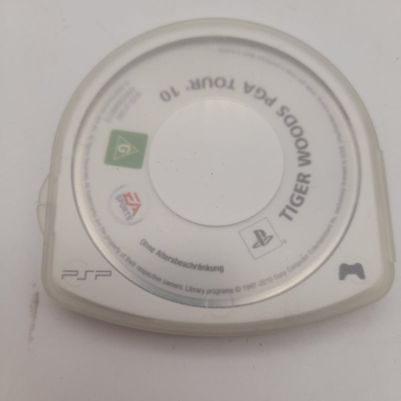 Sony PSP  Tiger Woods PGA Tour 10 - Sony PSP  - No Manual Has Dust Cover Holder