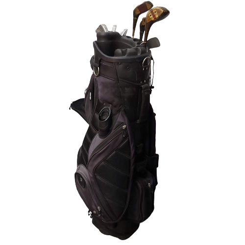 Assorted Golf Set In Grey Bennington Golf Bag *Pick Up Only*