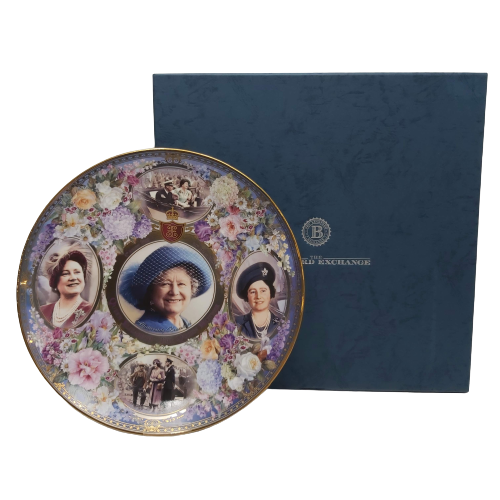 The Bradford Exchange Queen Elizabeth Remembrance Plate - in Box