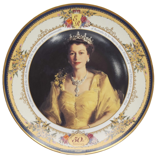 The Bradford Exchange 50th Anniversary of Queen Elizabeth - in Box