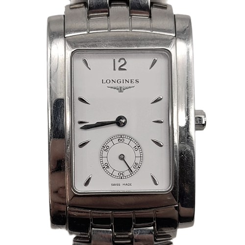 Longines	DolceVita Quartz Stainless Steel/Sapphire Double-Fold Clasp Water-Resistant Watch L5.655.4