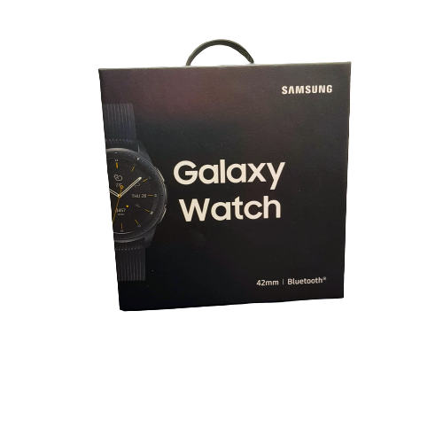 Samsung Galaxy Smart Watch SM-R810 Bluetooth 42MM Black in Box with Accessories