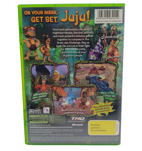 Nickelodeon Tak "The Great Juju Challenge"- Xbox Original