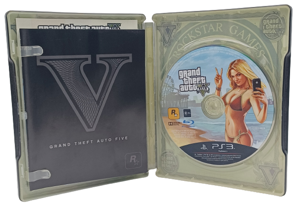 Grand Theft Auto V  Steelbook Edition - PS3