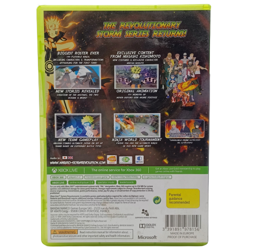 Naruto Shippuden Ultimate Ninja "Storm Revolution" - Xbox 360