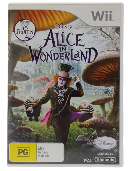 Disney Alice In Wonderland - Wii Nintendo