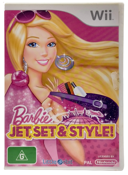 Barbie Jet, Set & Style! - Wii Nintendo