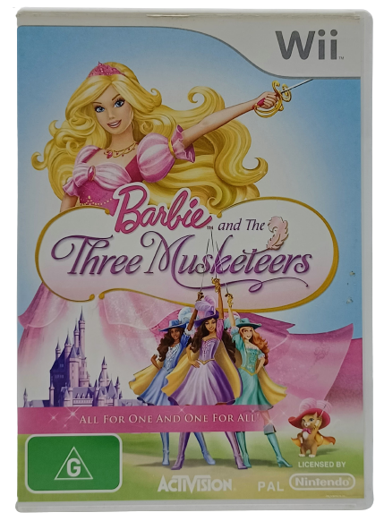 Barbie and The Three Musketeers - Wii Nintendo