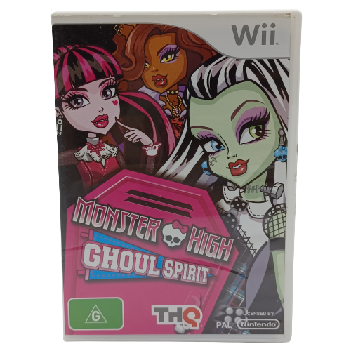 Monster High "Ghoul Spirit" - Wii Nintendo