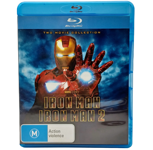 Iron Man and Iron Man 2 Two Movie Collection - Blu-ray