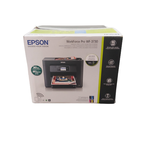 Epson Black Printer WF-3730 In Box