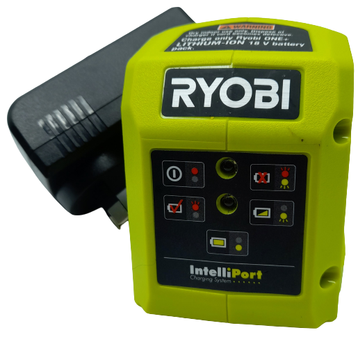 Ryobi One+ Lithium-Ion 18V Battery Charger Model - RC18115