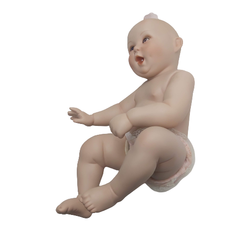 Ashton-Drake Galleries Porcelain Newborn Doll In Box