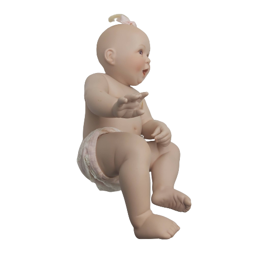 Ashton-Drake Galleries Porcelain Newborn Doll In Box