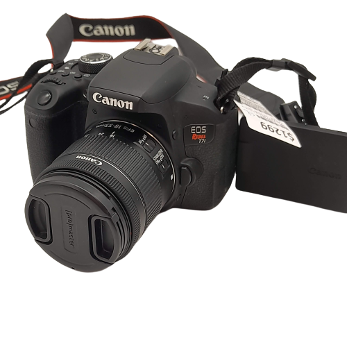 Canon EOS Rebel T7i DS126661 DSLR Camera 18-55mm Lens 24.2MP