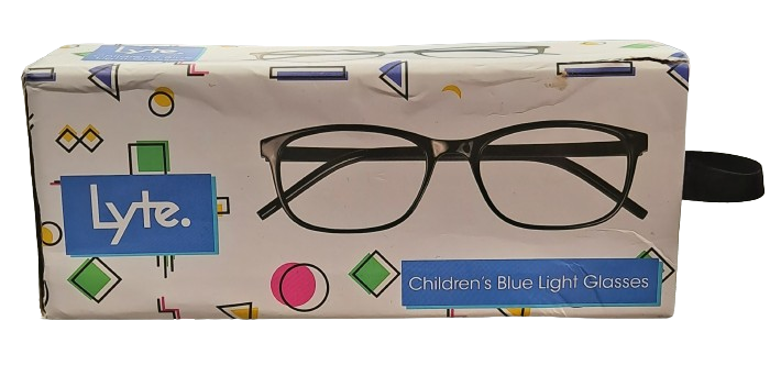Lyte Children's Blue Light Glasses with Box, Protective Sleeve and Glass Cloth