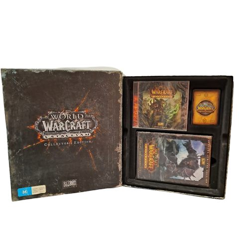 Blizzard World Of Warcraft Cataclysm Collector's Edition In Box