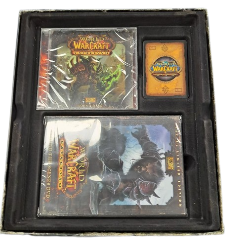 Blizzard World Of Warcraft Cataclysm Collector's Edition In Box