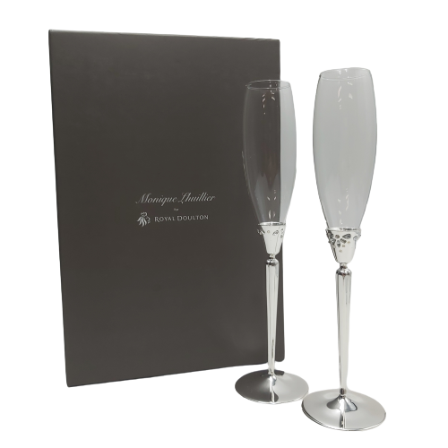 Royal Doulton Champagne Flute Glasses