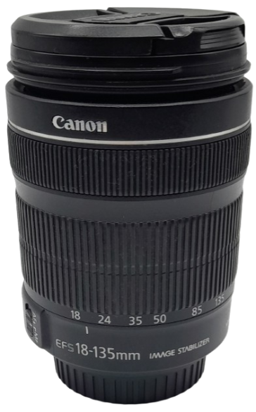 Canon Camera Lens EFS 18-135mm Macro 0.39m/1.3ft