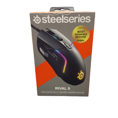 SteelSeries Rival 5 Precision Wired Gaming Mouse New in Box