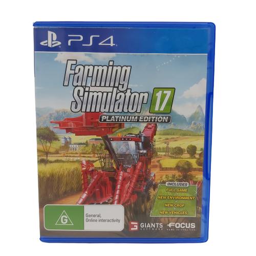 Farming Simulator 17 Platinum Edition - PS4