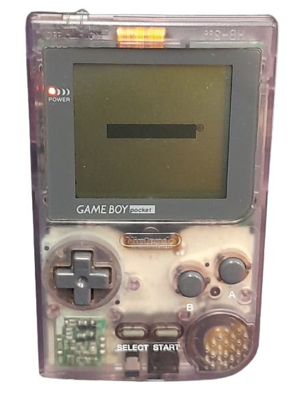 Nintendo MGB-001 Gameboy Pocket Clear Purple