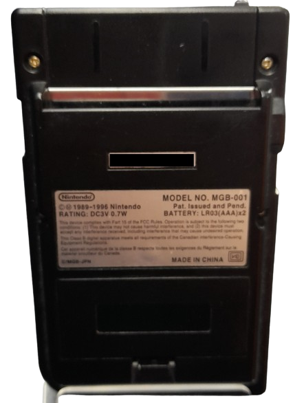 Nintendo MGB-001 Gameboy Pocket Black