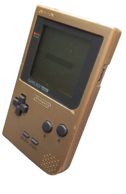 Nintendo MGB-001 Gameboy Pocket Metallic Gold