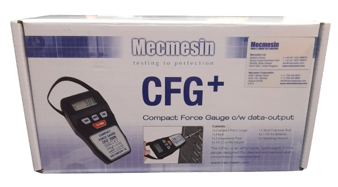 Mecmesin CFG+ 200N Compact Force Gauge Brand New