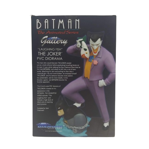 Diamond Select Toys Batman: The Animated Series Laughing Fish Joker Gallery Statue