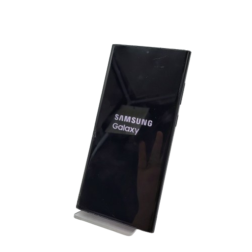 Samsung Galaxy S22 Ultra Black 128gb SM-S908E *Cracked*