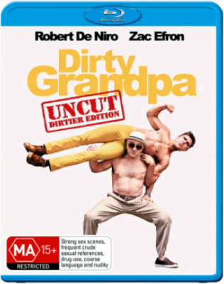 Dirty Grandpa Uncut Dirtier Edition - Bluray