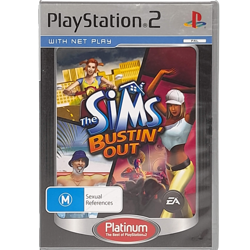 The Sims Bustin' Out- PS2 + Platinum