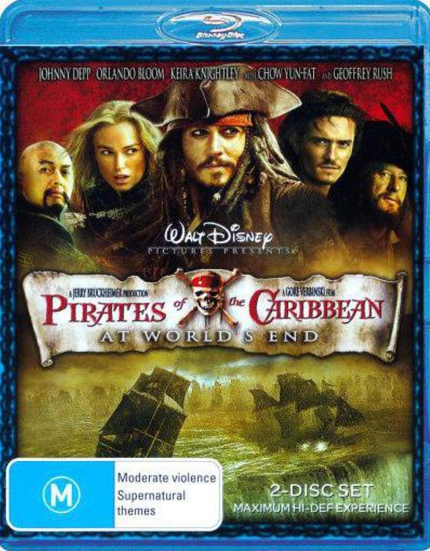 Pirates of The Caribbean: At World's End - Blu-ray