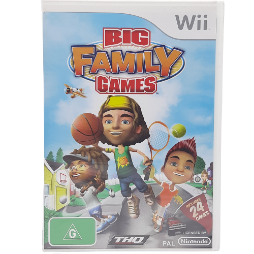 Big Family Games - Wii Nintendo