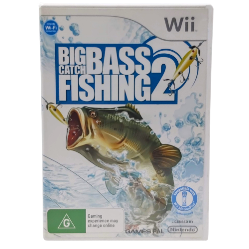 Big Catch Bass Fishing 2 - Wii Nintendo
