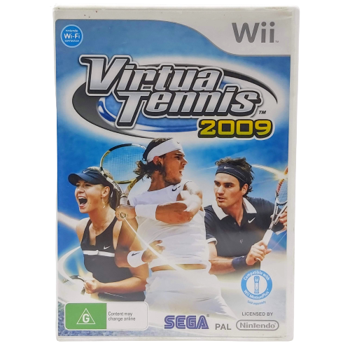 Virtua Tennis 2009 - Wii Nintendo