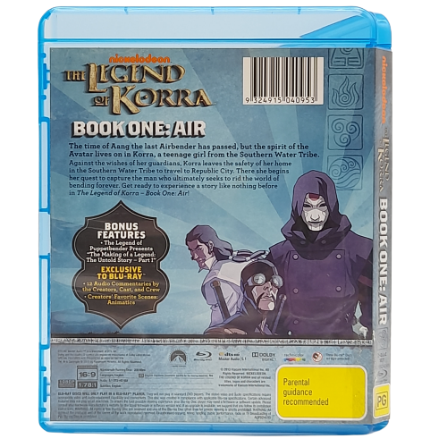 The Legend of Korra - Season 1 - Blu-ray