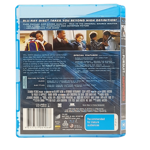 The Pursuit Of Happyness - Blu-ray