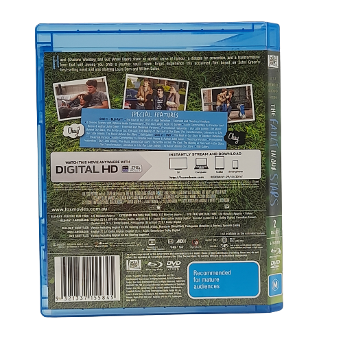 The Fault in Our Stars - Blu-ray