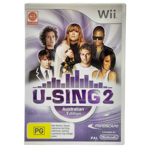 U-Sing 2- Wii Nintendo