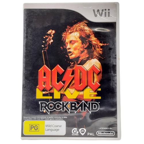 ACDC Live Rockband - Wii Nintendo