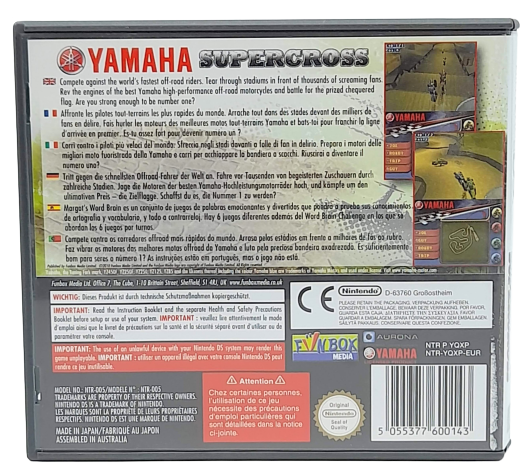 Yamaha Supercross - Nintendo DS