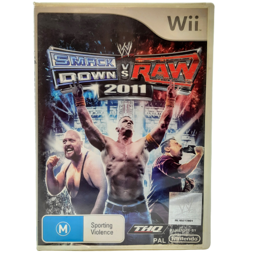 Smackdown vs Raw 2011 - Wii Nintendo