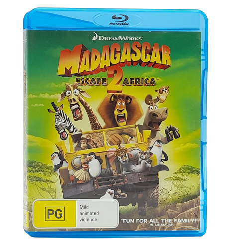 Madagascar: Escape 2 Africa - Blu-ray