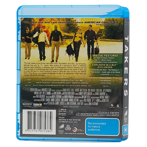 Takers - Blu-ray
