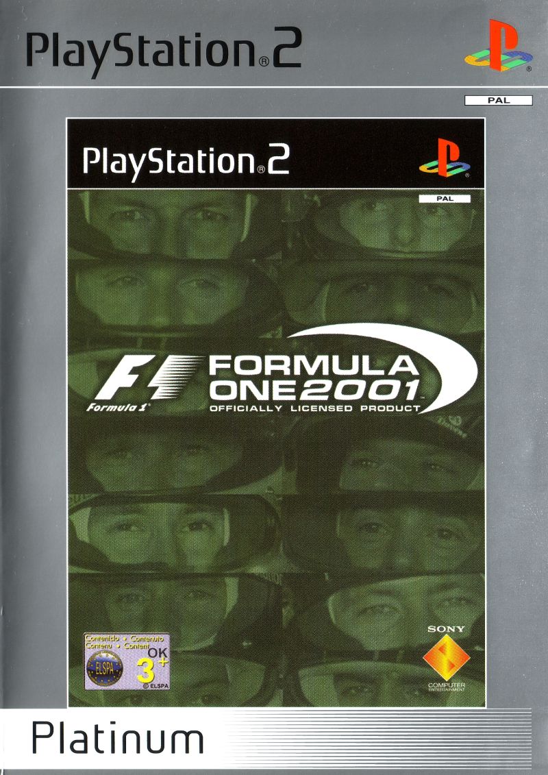 Formula One 2001 - PS2 + Platinum